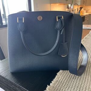 Navy Blue Tory Burch Purse